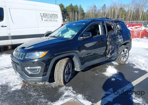 2020 Jeep Compass Limited 4X4 z USA, uszkodzony, nr VIN 3C4NJDCB1LT208774